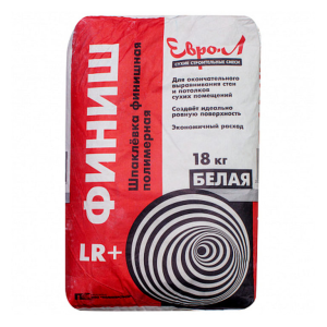Шпаклевка финишная Евро-Л белая 18кг